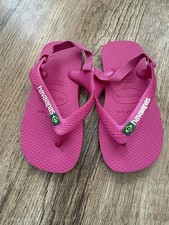 Girls pink havaianas sandals - pink,