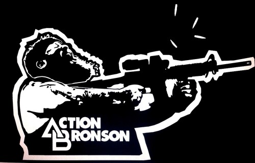 Action bronson vinyl decal - action,