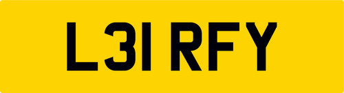 Irfy asian name car reg - irfy,