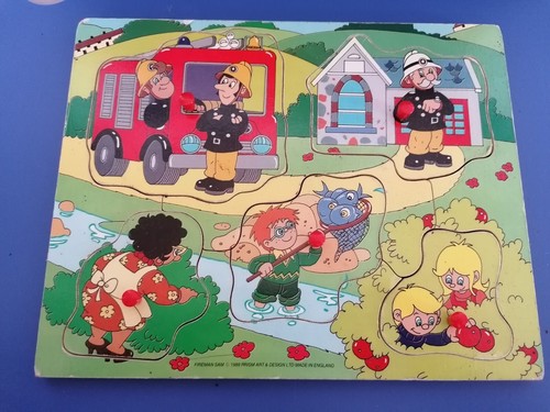 Vintage fireman sam 1988 - vintage,