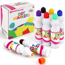 Dot Markers Chubbie Pens Bingo Dabber Art Pen Multi Colour Pack of 8