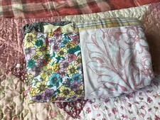 handmade patchwork lap quilt /