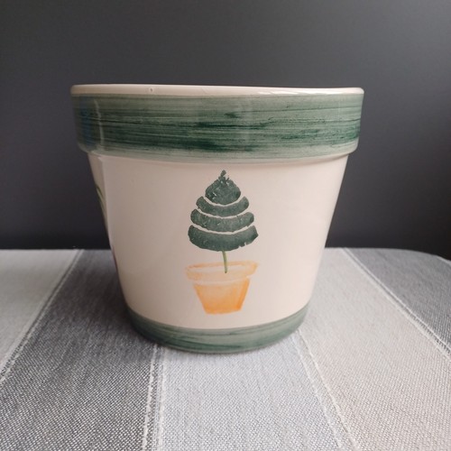 Plant pot holder - plant, bird