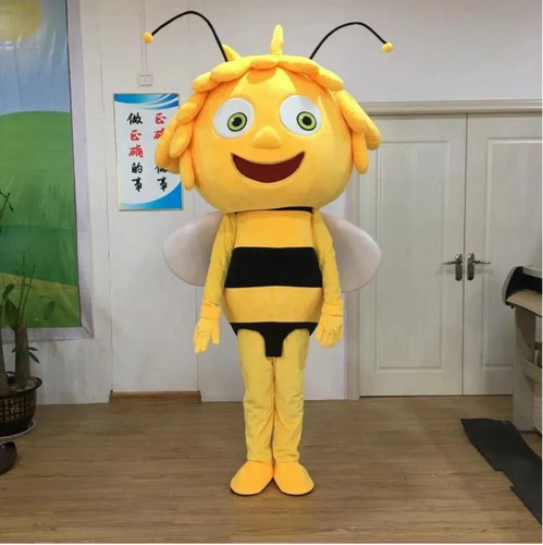 Maya bee mascot costume - bee,