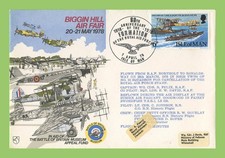 Isle of Man 1978 Biggin Hill Air Fair RAF Flight Cover HS125 TW790 & Swordfish