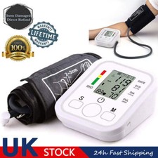 Digital Upper Arm Blood Pressure Meter Automatic Heart Rate BP Monitor Machine