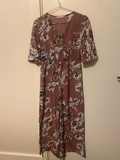 dusky pink floral jumpsuit 