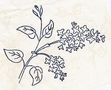 Vintage Embroidery Transfer