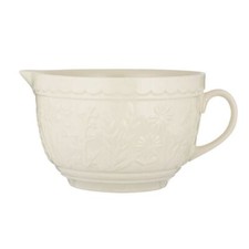 Stoneware Batter Bowl With Spout Mason Cash Baking Cake Mixing Dough Kitchen