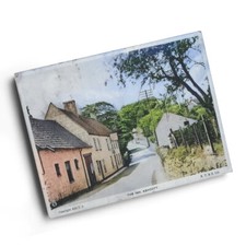 A6 PRINT - Vintage Somerset - The Inn, Ashcott (b)