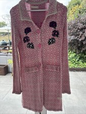 Odd Molly Women’s Long Knitted Cardigan/Coat. Size 1.