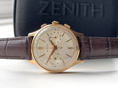 Zenith vintage 1950 18ct - vintage,