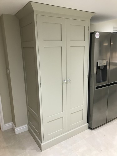 Larder unit freestanding broom - larder,