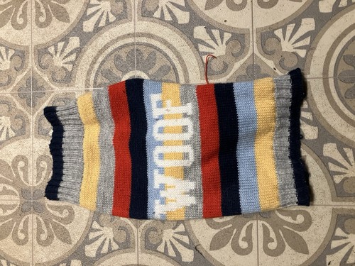 Multicolored dog jumper size - multicolored,