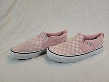 VANS Women's Pink Checkered