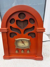 VINTAGE RETRO ART DECO STYLE CATHEDRAL PROLECTRIX RADIO