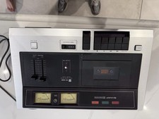 Sharp RT-2500 Vintage Top Loading Stereo Tape Deck  Sound System  Collectable