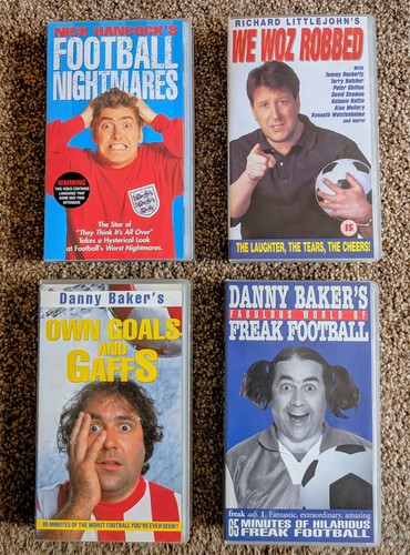 Football vhs comedy - vhs, video