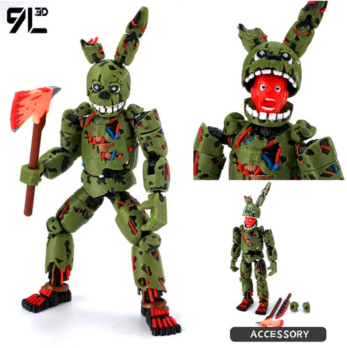 9l3d printed fnaf - printed,