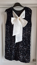 H&M Sequin Mini Dress w/ Bow