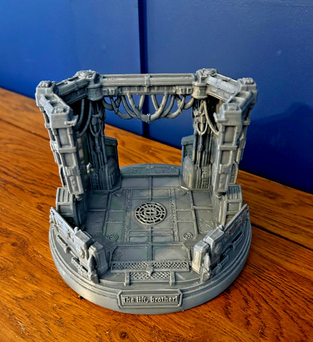 Space marines lift diorama - marines, 2