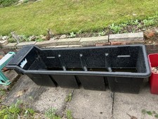 Horse Cattle Drinker Agricultural Water Trough (Black) - Collection Only 