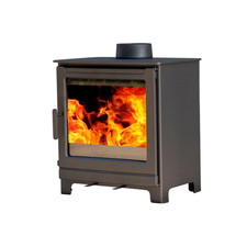 Log burner stove - log,