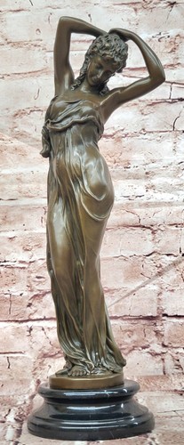Signed bronze beautiful woman - beautiful,