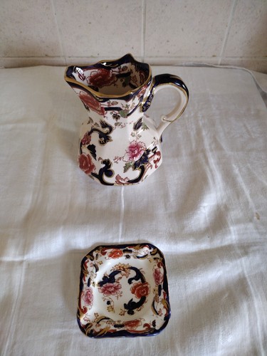 Masons blue mandalay jug - blue,