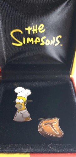 The simpsons cufflinks homer - the,