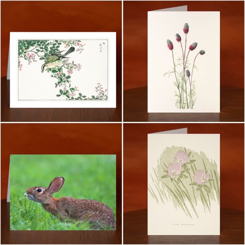 Clover art print greeting - clover,