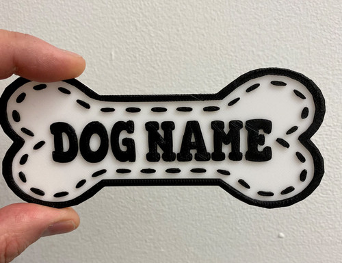 Personalised dog name - personalised,