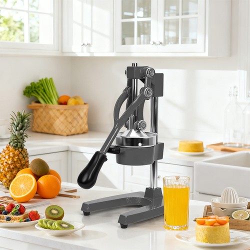 Hand press manual juicer - manual, cast