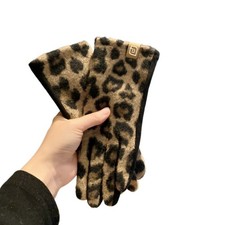 Cold-proof Leopard-print
