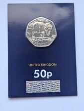 New 2024 UK 50p Coin T Rex