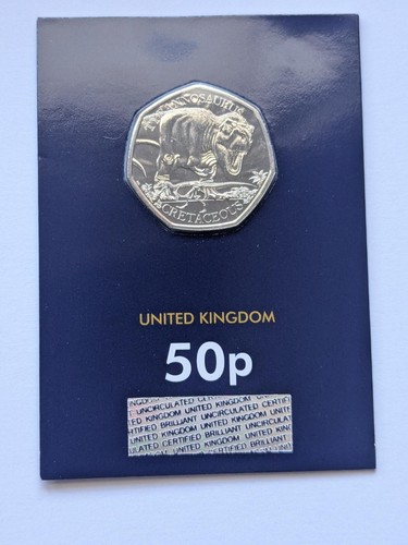 New 2024 50p coin rex - coin,