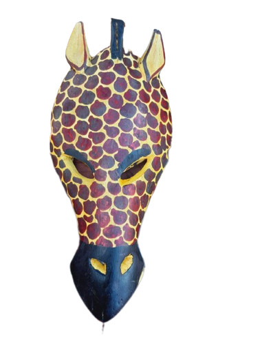 Giraffe head mask - giraffe,