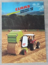 Claas Rollant Round Balers Brochure 1989 - 46  66