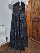 Long Black Gothic Victorian