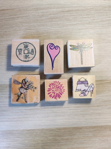 Craft stamps mixed 6 - stamps,