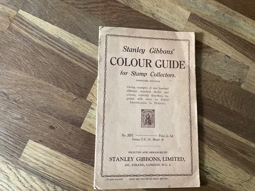 Stanley gibbons colour guide - colour,