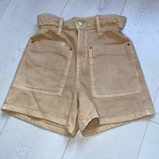 Zara Girls Paperbag Denim Shorts (10)