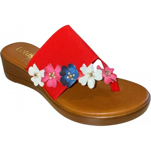 Lotus carlotta red toe post - lotus, toe-post