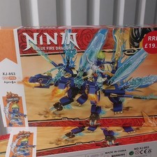 Large Blue Dragon Building