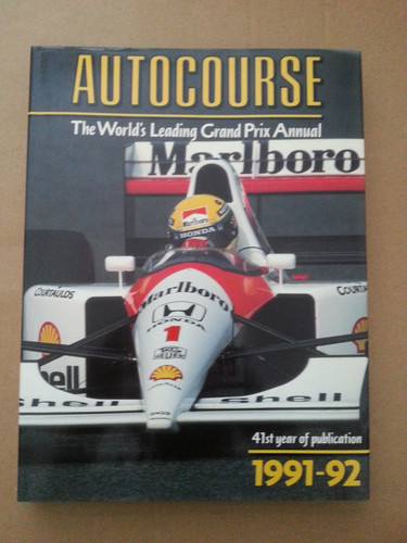 Autocourse 1991 book - autocourse,