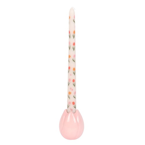 Tulip shaped candle holder - tulip,