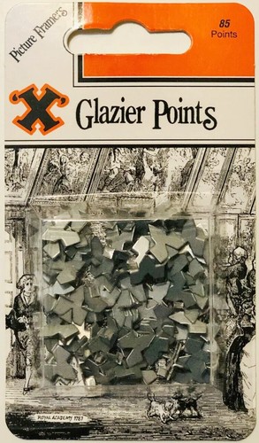 Glazier points for - x,
