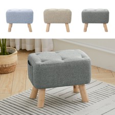 Rectangle Stool Fabric Chair