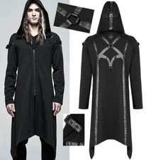 f11* Hooded Long Coat Jacket