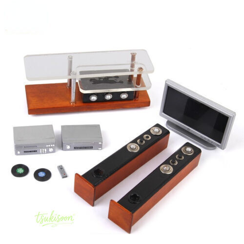 9pc scale dollhouse - 1/12,